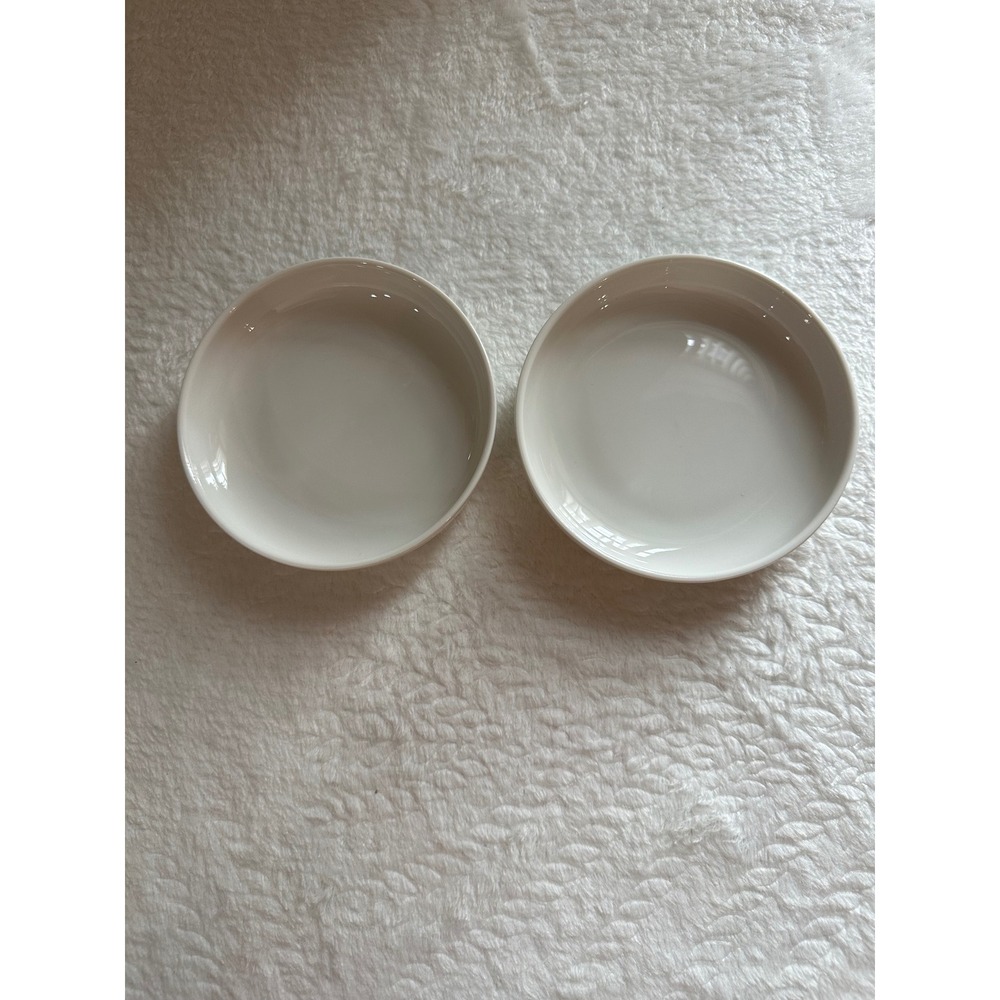 Vintage American Airlines Mayer China Small Bowls Set of 2 White First Class 270
